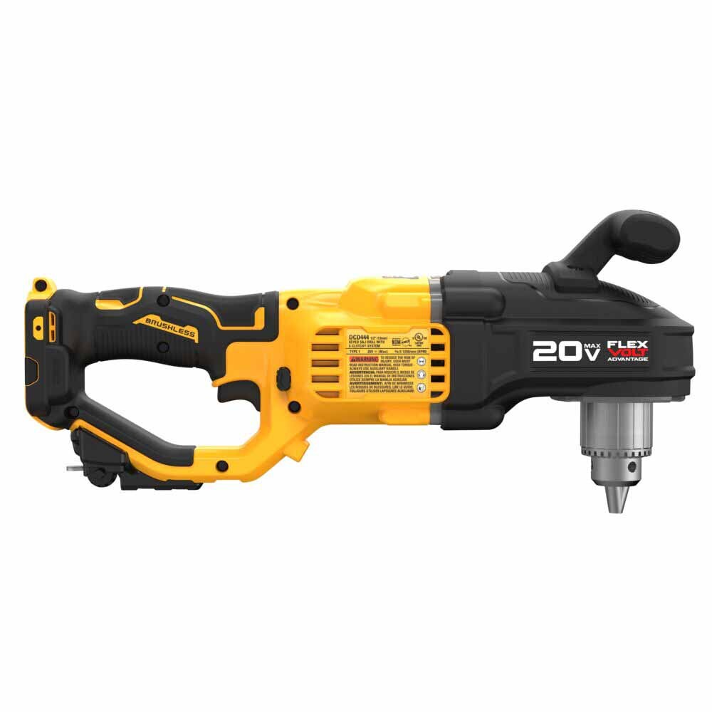 DeWalt DCD444B 20V Max* Brushless Cordless 1/2 In. Compact Stud And Joist Drill With Flexvolt Advantage (Tool Only) - 4
