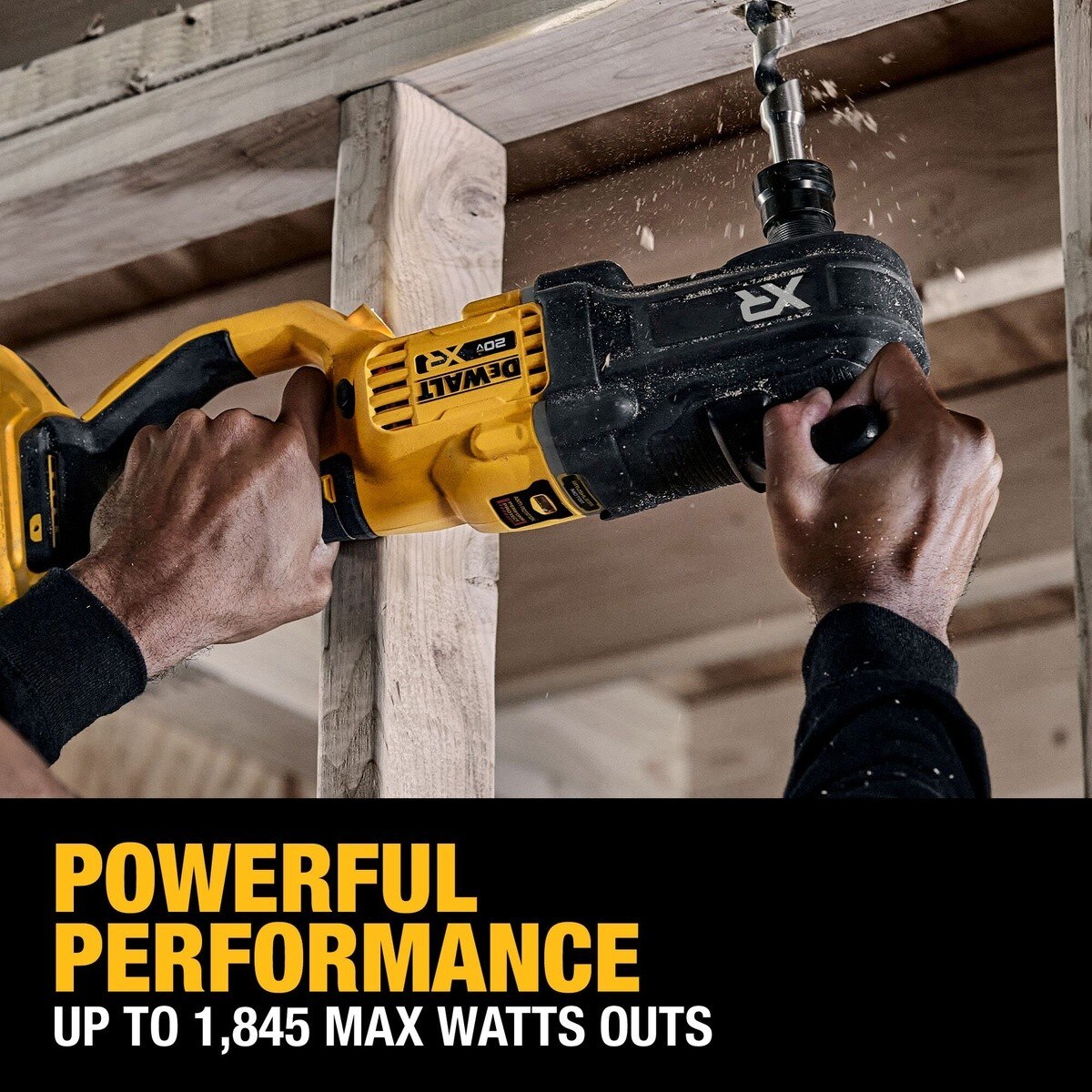 DeWalt DCD447WW1 20V Max* XR Brushless Cordless 7/16" Quick Change Compact Stud & Joist Drill Kit with XR POWERPACK - 10