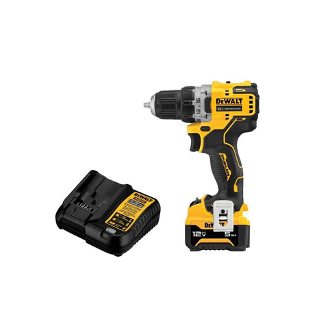 DeWalt DCD701J1 12V MAX Brushless 3/8" Drill/Driver Kit with Charger and 5.0Ah Battery