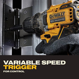 DeWalt DCD701J1 12V MAX Brushless 3/8" Drill/Driver Kit with Charger and 5.0Ah Battery - 5