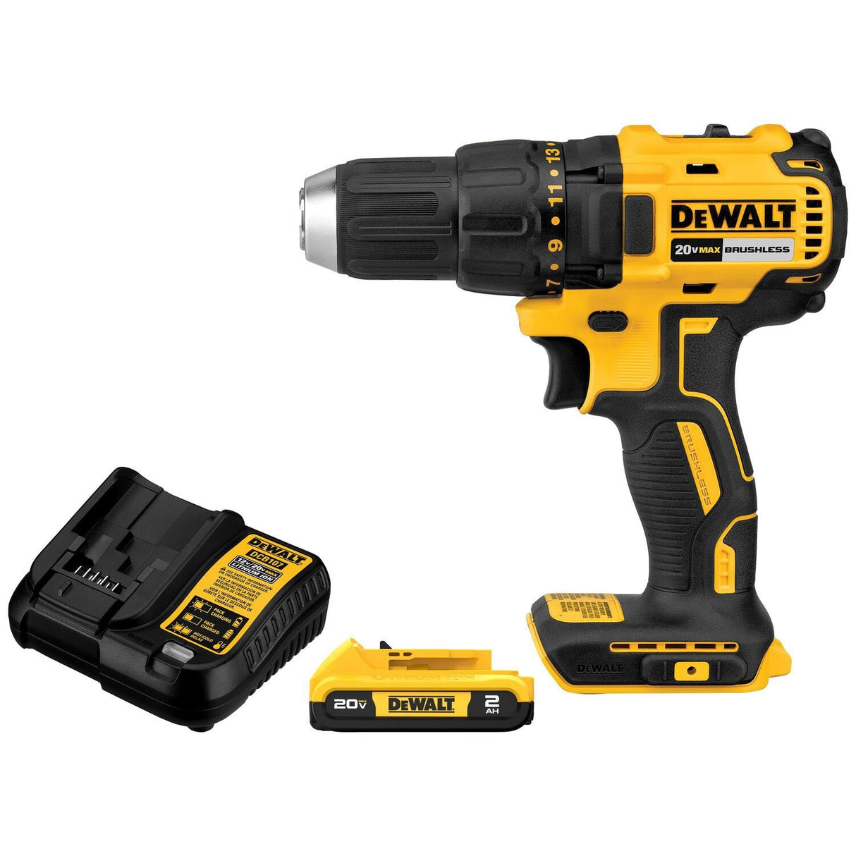 DeWalt DCD777D1 20V Max Compact Drill Driver Kit
