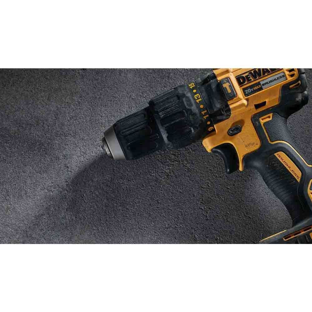 DeWalt DCD778C1 20V Max Brushless 1/2" Compact Cordless Hammer Drill/Driver Kit - 4