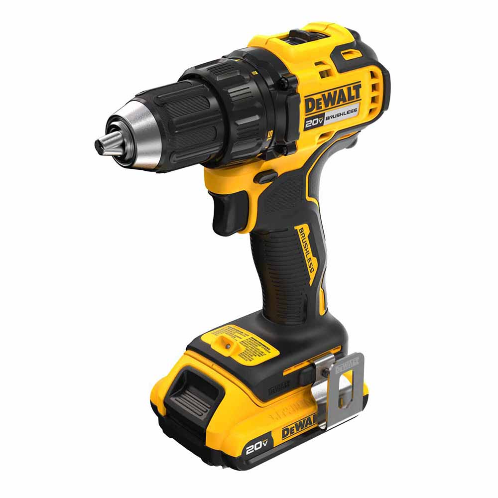 DeWalt DCD793D1 20V MAX Brushless Cordless 1/2 in. Drill/Driver Kit - 4