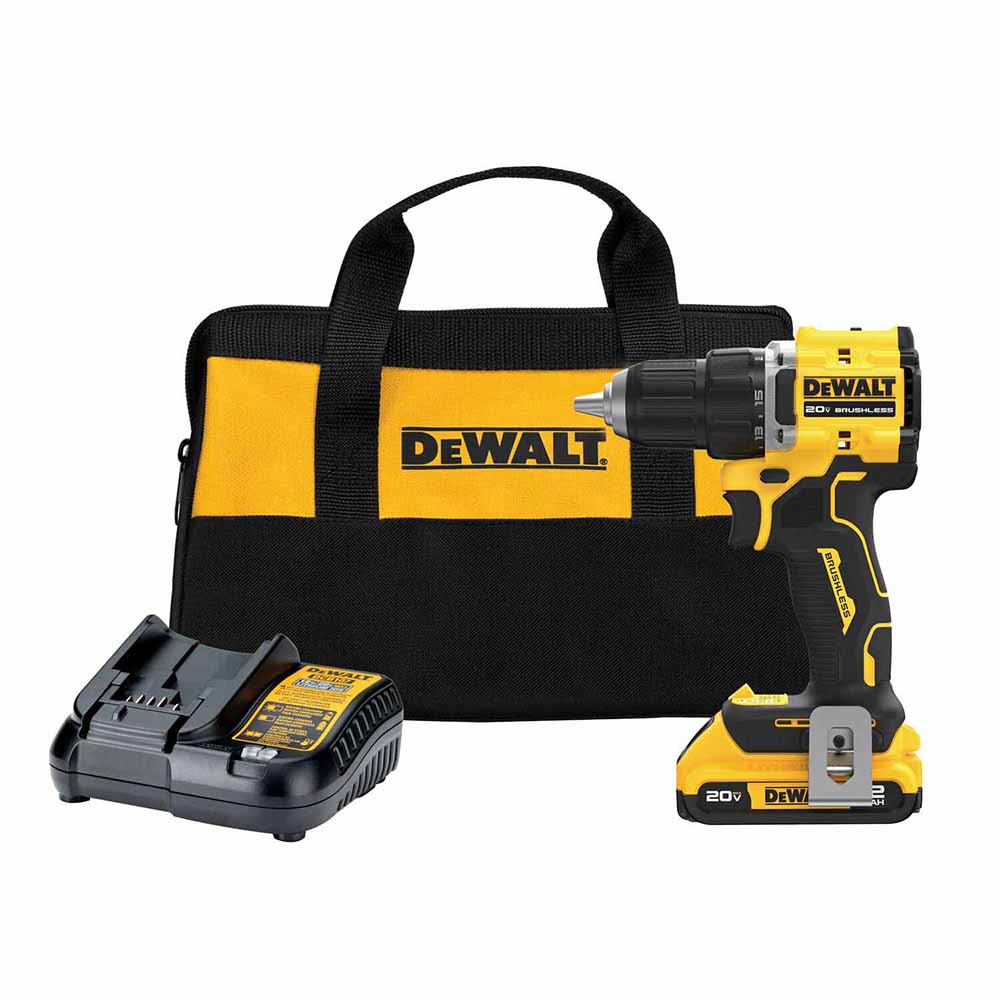 DeWalt DCD794D1 ATOMIC COMPACT SERIES 20V MAX Brushless Cordless 1/2 in. Drill/Driver Kit