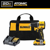 DeWalt DCD794D1 ATOMIC COMPACT SERIES 20V MAX Brushless Cordless 1/2 in. Drill/Driver Kit - 9