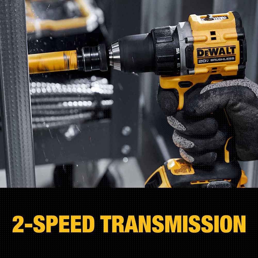DeWalt DCD794D1 ATOMIC COMPACT SERIES 20V MAX Brushless Cordless 1/2 in. Drill/Driver Kit - 10