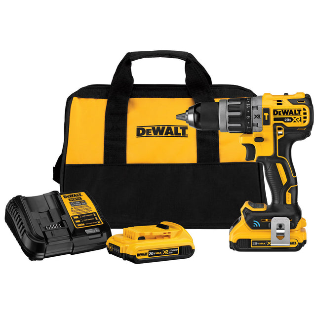 DeWalt DCD797D2 20V MAX XR Tool Connect Compact Hammerdrill Kit