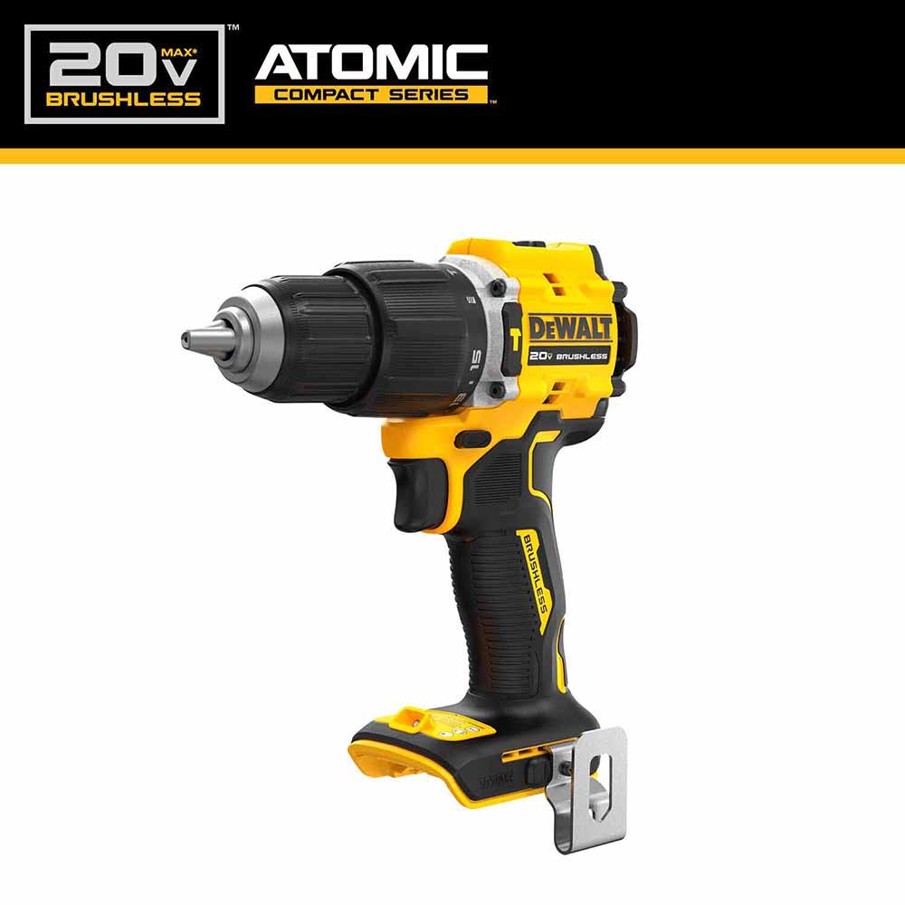 DeWalt DCD799B ATOMIC COMPACT SERIES 20V MAX Brushless Cordless 1/2 in. Hammer Drill (Tool Only) - 7