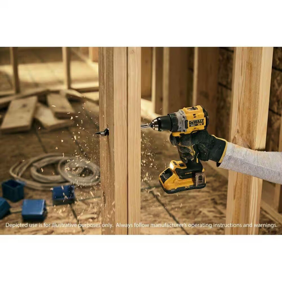 DeWalt DCD801B 20V MAX XR Brushless Cordless 1/2 in Drill/Driver (Tool Only) - 6