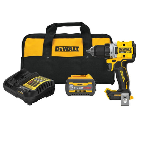 DeWalt DCD801T1 20V MAX XR 1/2 in Drill Driver Kit with 6Ah FlexVolt Battery (1 Kit)