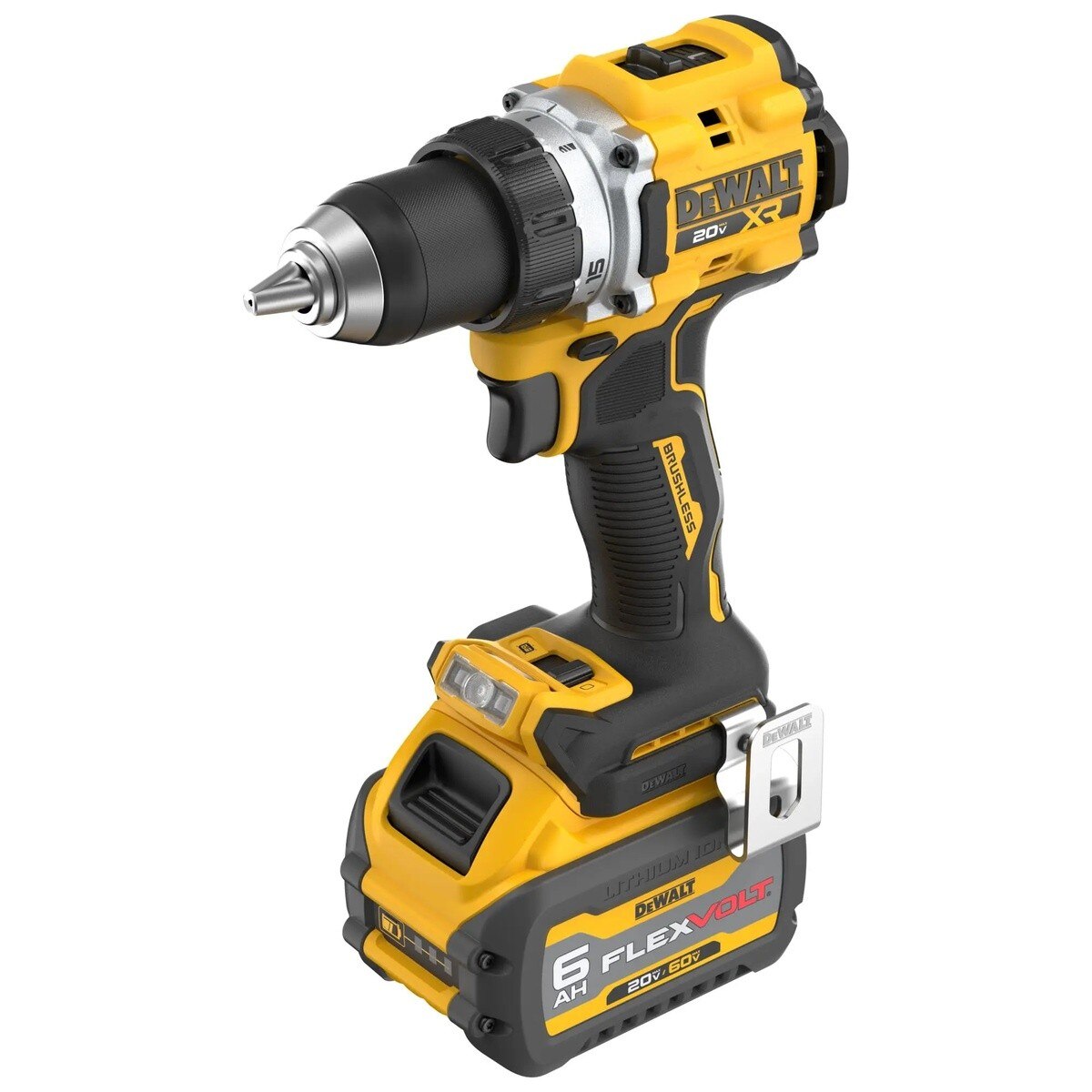 DeWalt DCD801T1 20V MAX XR 1/2 in Drill Driver Kit with 6Ah FlexVolt Battery (1 Kit) - 3
