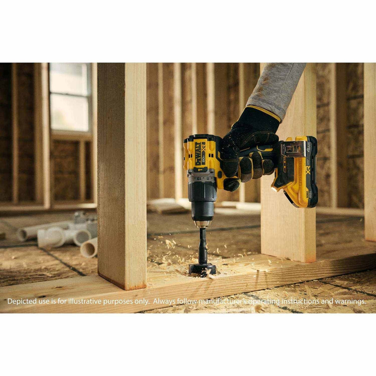 DeWalt DCD806B 20V MAX XR Brushless Cordless 1/2 in. Hammer Drill (Tool Only) – High Power - 9