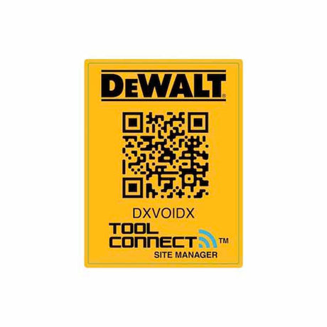 DeWalt DCE051 QR Sticker (Large) 200 Count