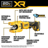 DeWalt DCE154E1 20V MAX XR 1-1/4" Copper Tubing Cutter Kit - 6