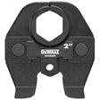 DeWalt DCE200200 2 in Standard Press Jaws for Copper and Stainless Steel (1 Each)