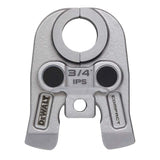 DeWalt DCE212K 1/2" - 1" Compact IPS Press Jaw Kit for Carbon Steel Fittings - 4