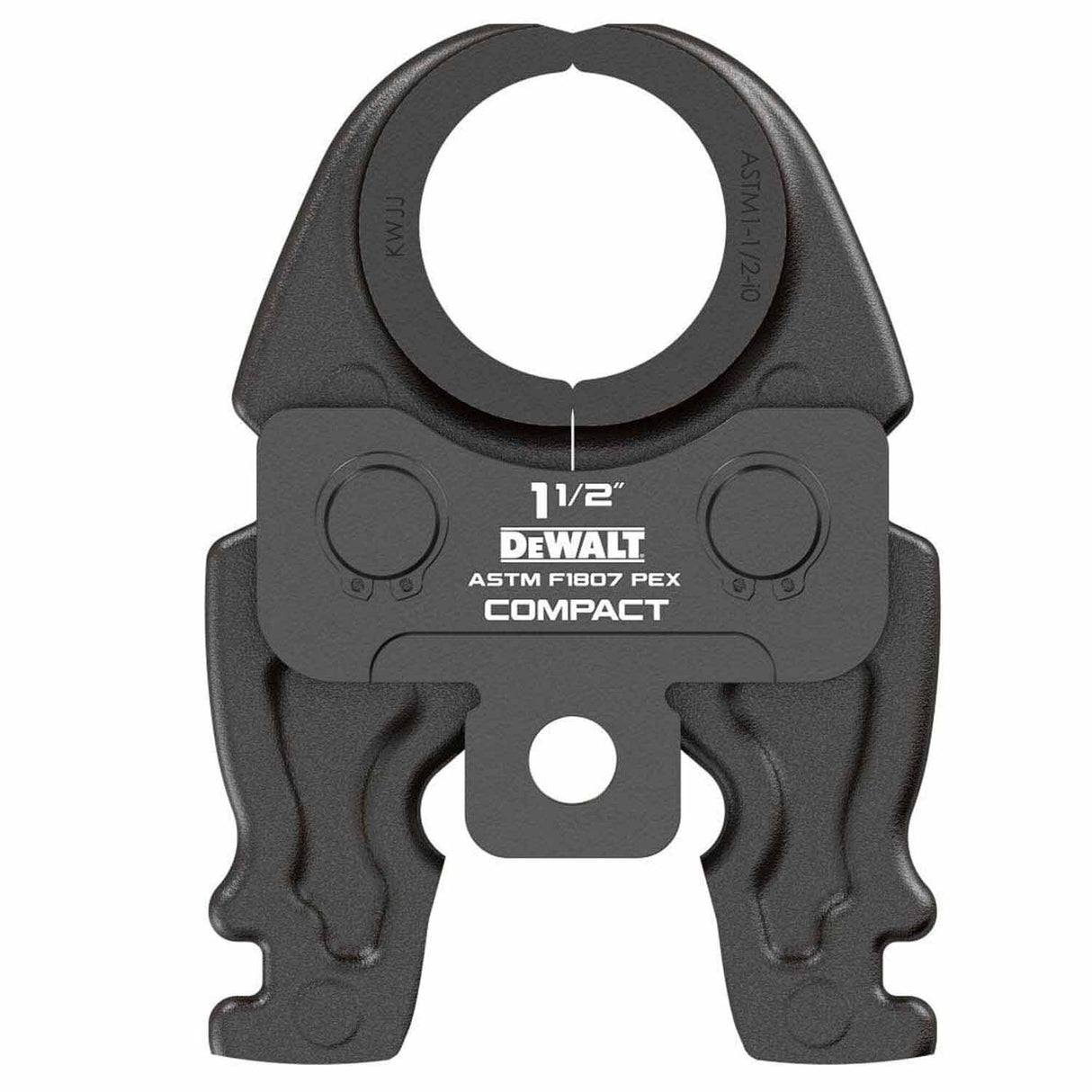 DeWalt DCE215112 Compact 1-1/2 in. PEX F1807 Press Jaw for 20V MAX Compact Press Tool - 2