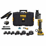 DeWalt DCE600D1K2 20V MAX Hydraulic Knockout Tool Kit w/ 1/2'' - 2'' Punch and Die Set