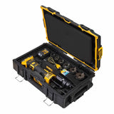 DeWalt DCE600D1K2 20V MAX Hydraulic Knockout Tool Kit w/ 1/2'' - 2'' Punch and Die Set - 2