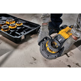 DeWalt DCE700X2K FLEXVOLT 60V MAX Cordless Pipe Threader Kit With Die Heads - 12