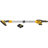DeWalt DCE800P1 20V Max Brushless Cordless Drywall Sander Kit with Telescoping Shaft and Wireless Tool Control (5Ah Battery, Charger)