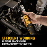 DeWalt DCF500GG1 XTREME 12V MAX* Brushless Cordless 3/8" and 1/4" Sealed Head Ratchet Kit - 11