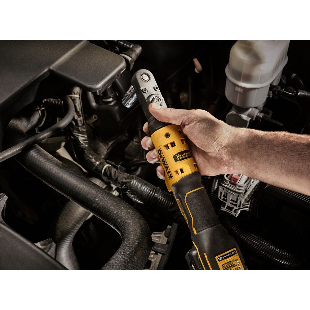 DeWalt DCF500GG1 XTREME 12V MAX* Brushless Cordless 3/8" and 1/4" Sealed Head Ratchet Kit - 15