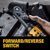 DeWalt DCF510GE1 20V MAX* XR 3/8" and 1/2" Sealed Head Ratchet Kit with POWERSTACK - 6