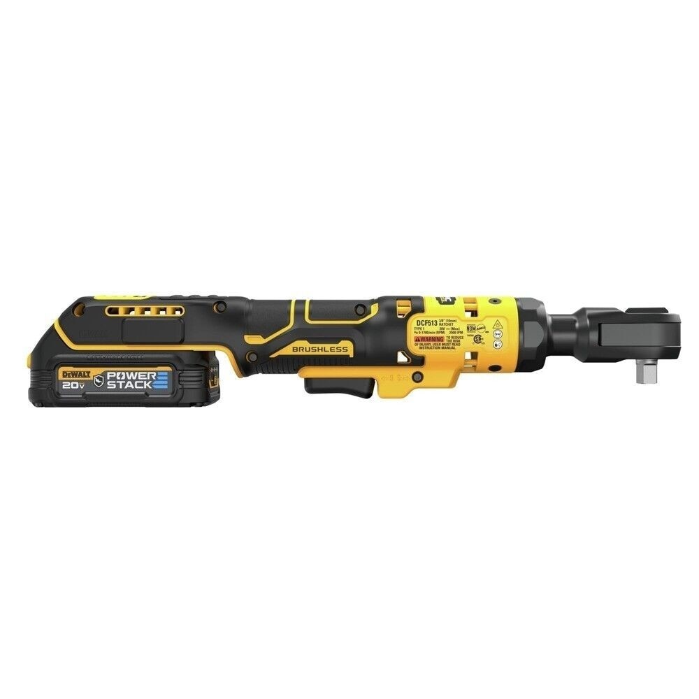 DeWalt DCF513GE1 ATOMIC 20V MAX 3/8" Ratchet Kit Brushless - 6
