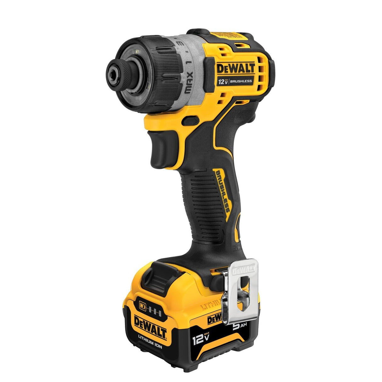 DeWalt DCF601J1 12V MAX Brushless 1/4" Screwdriver Kit (1 Battery, 1 Charger) - 4