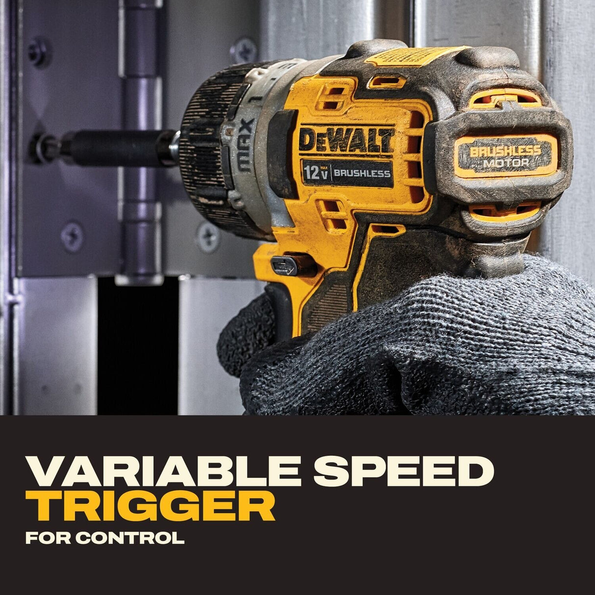 DeWalt DCF601J1 12V MAX Brushless 1/4" Screwdriver Kit (1 Battery, 1 Charger) - 8