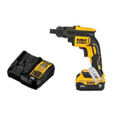 DeWalt DCF624P1 20V MAX XR Cordless Screw Gun Kit with Threaded Clutch Housing and 5Ah Battery