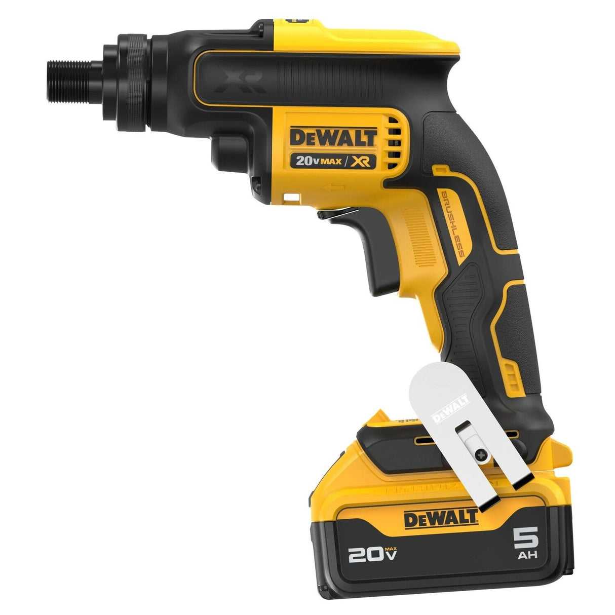 DeWalt DCF624P1 20V MAX XR Cordless Screw Gun Kit with Threaded Clutch Housing and 5Ah Battery - 4
