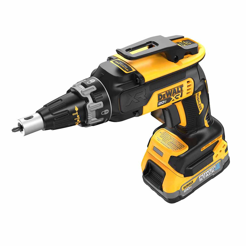 DeWalt DCF630E1 20V Max BL Drywall Screwgun (1.7A) - 3