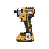 DeWalt DCF787D1 20V MAX Impact Driver, 1/4", Battery and Charger Included - 3