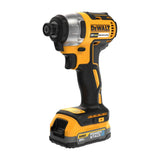 DeWalt DCF787E1 20V MAX 1/4" Impact Driver Kit with POWERSTACK Compact Battery - 2