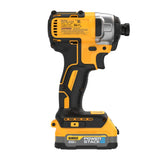 DeWalt DCF787E1 20V MAX 1/4" Impact Driver Kit with POWERSTACK Compact Battery - 5