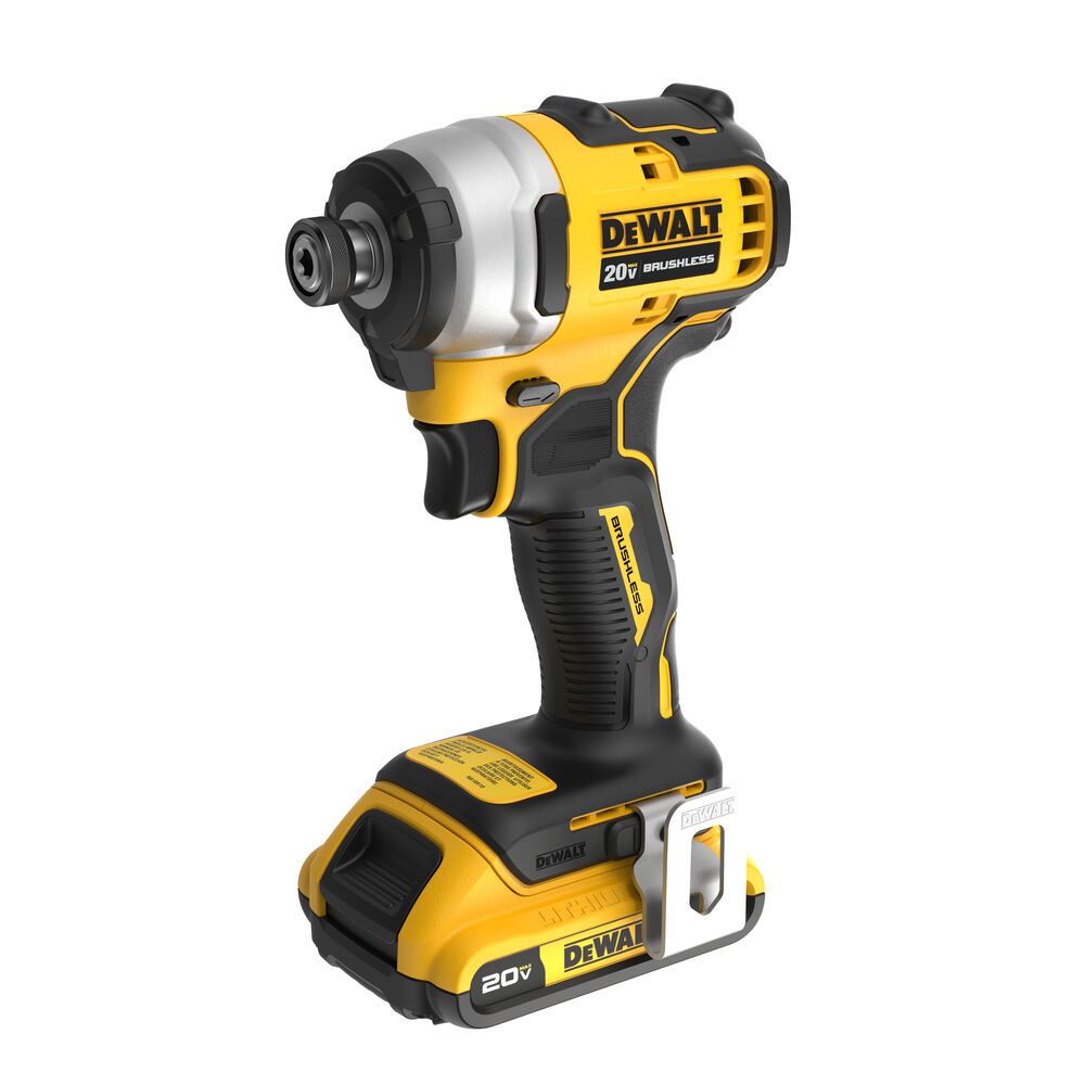 DeWalt DCF809D1 ATOMIC 20V MAX Brushless Cordless Compact 1/4 in. Impact Driver Kit - 5