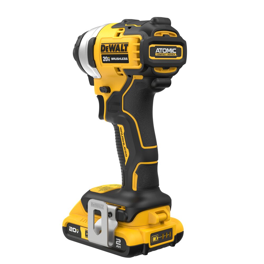 DeWalt DCF809D1 ATOMIC 20V MAX Brushless Cordless Compact 1/4 in. Impact Driver Kit - 6