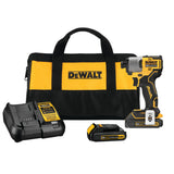 DeWalt DCF840C2 20V MAX* 1/4 in. Brushless Cordless Impact Driver Kit