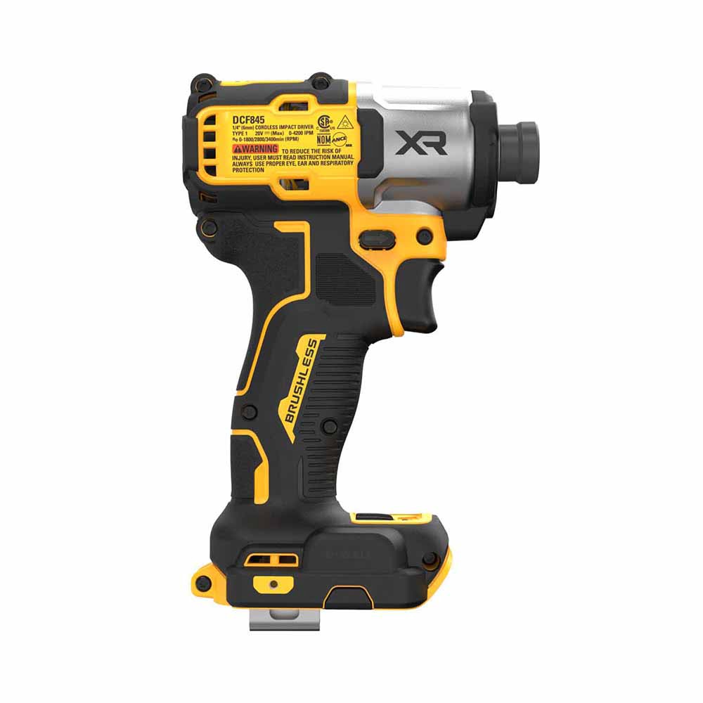 DeWalt DCF845B 20V MAX XR 1/4" 3-Speed Impact Driver (Tool Only) - 5