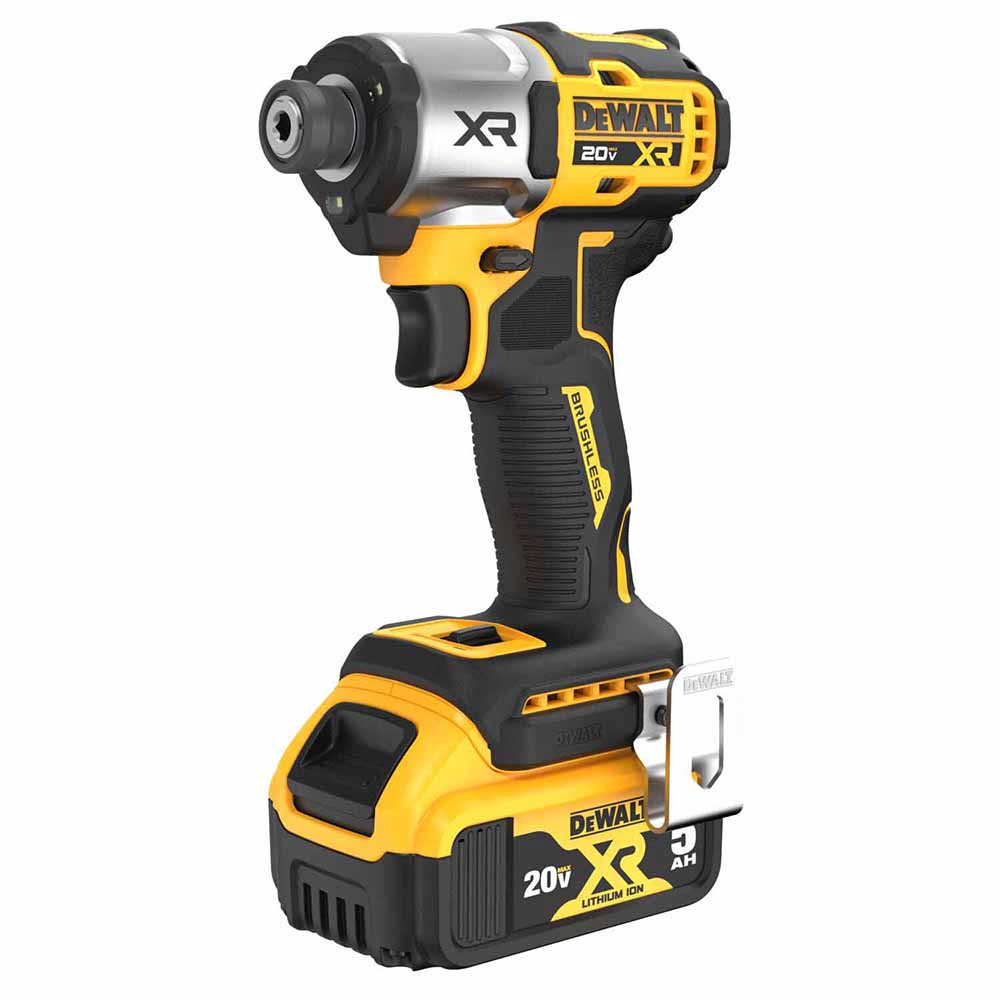 DeWalt DCF845P1 20V MAX XR 1/4 in. 3-Speed Impact Driver Kit - 3