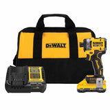 DeWalt DCF860QQ1 20V MAX XR Brushless Cordless High Torque 1/4 in. Impact Driver Kit w/ XR POWERPACK