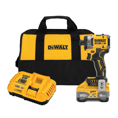 DeWalt DCF860WW1 20V MAX XR 3-Speed 1/4" High Torque Impact Driver Kit