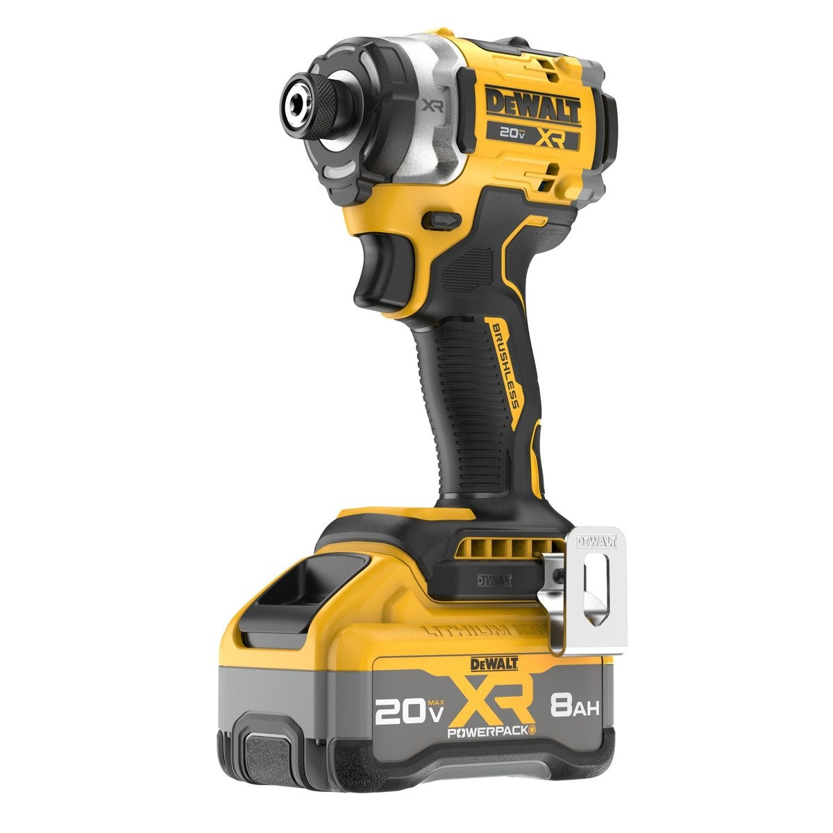 DeWalt DCF860WW1 20V MAX XR 3-Speed 1/4" High Torque Impact Driver Kit - 2