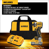 DeWalt DCF860WW1 20V MAX XR 3-Speed 1/4" High Torque Impact Driver Kit - 5