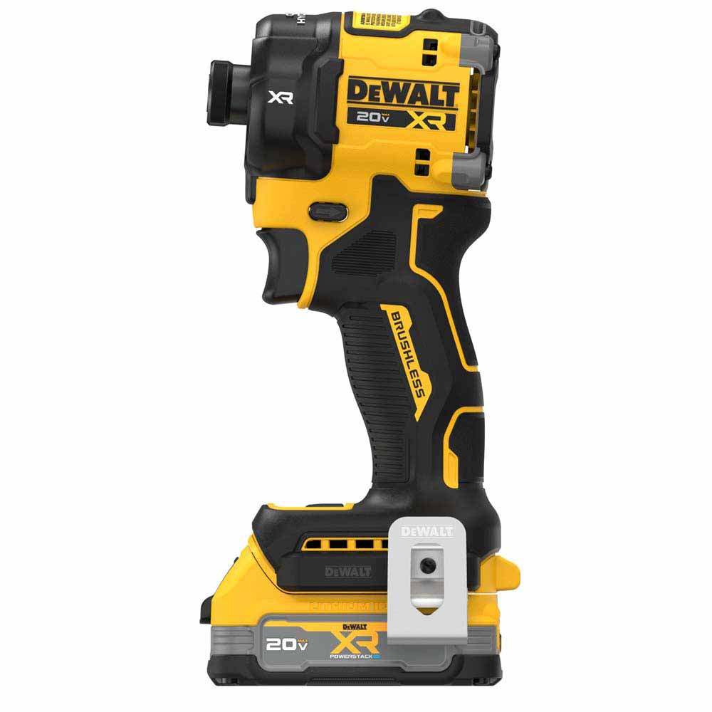 DeWalt DCF870E1 20V MAX XR Brushless Cordless 1/4 in. Quiet Hydraulic Impact Driver Kit - 3