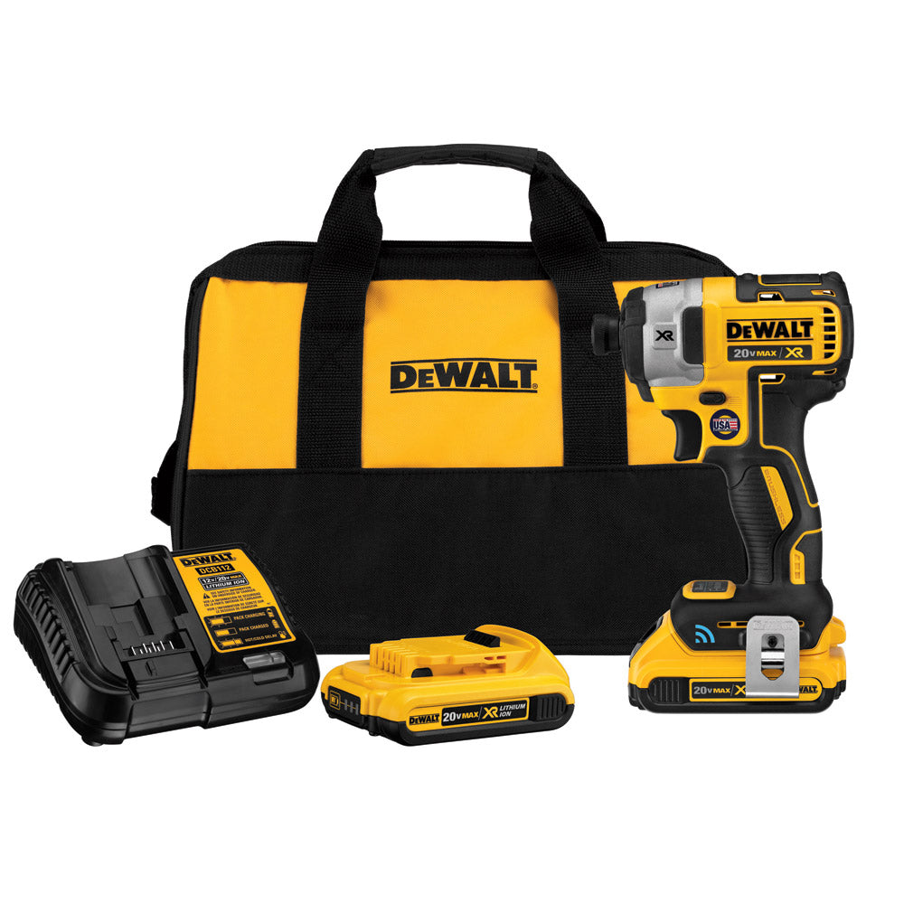 DeWalt DCF888D2 20V MAX XR Brushless Tool Connect Impact Driver Kit