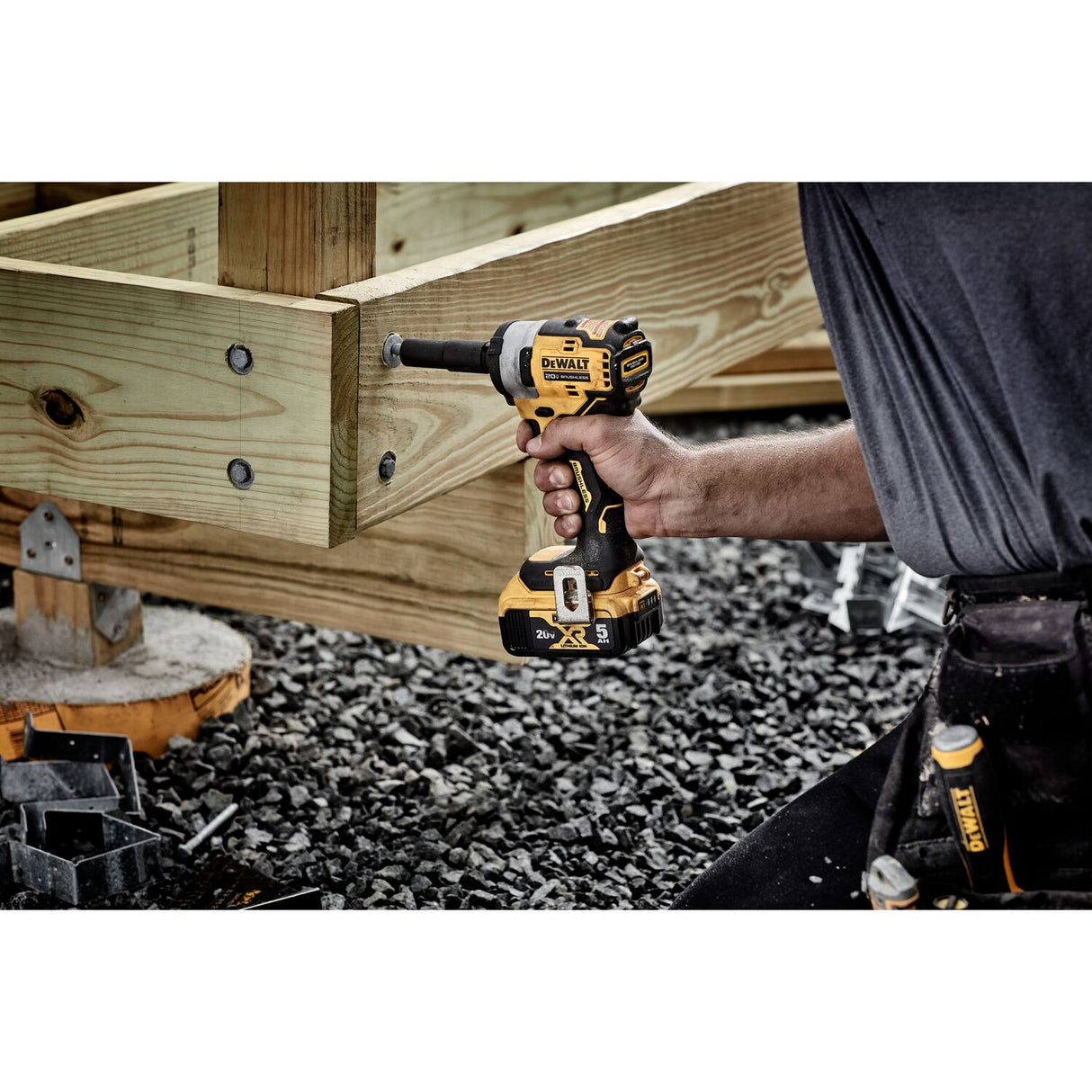 DeWalt DCF911B 20V MAX* 1/2" Impact Wrench with Hog Ring Anvil (Tool Only) - 3