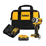 DeWalt DCF921P1 ATOMIC 20V MAX 1/2" Cordless Impact Wrench Kit with 5Ah Battery and Charger (1 Battery, 1 Charger, 1 Bag)